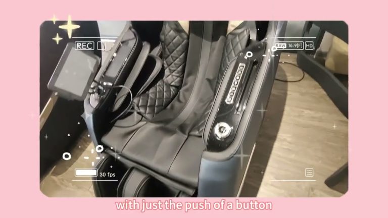 Serene Bliss 4D Massage Chair with Body Scanning and Customizable Programs