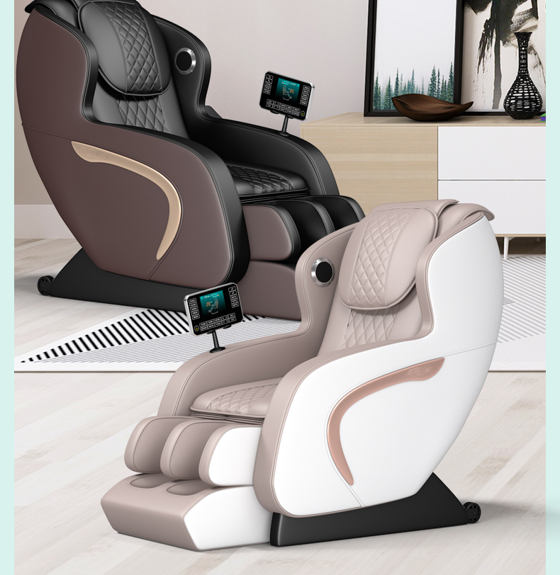 Detailed view of intelligent body scan technology in JMA0014 luxury massage chair