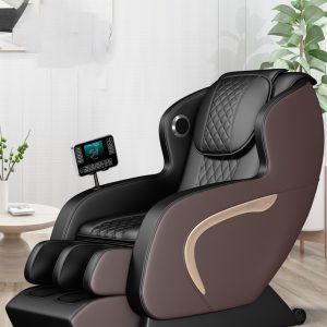 Touchscreen control panel and Bluetooth speaker on JMA0014 luxury home massage chair