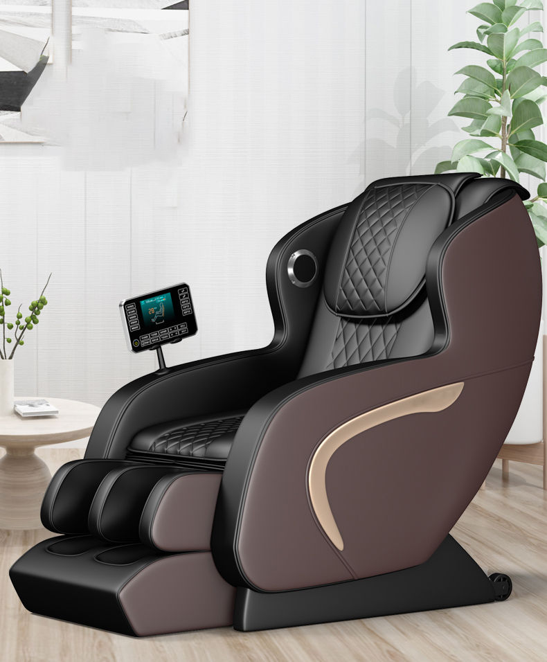 Touchscreen control panel and Bluetooth speaker on JMA0014 luxury home massage chair