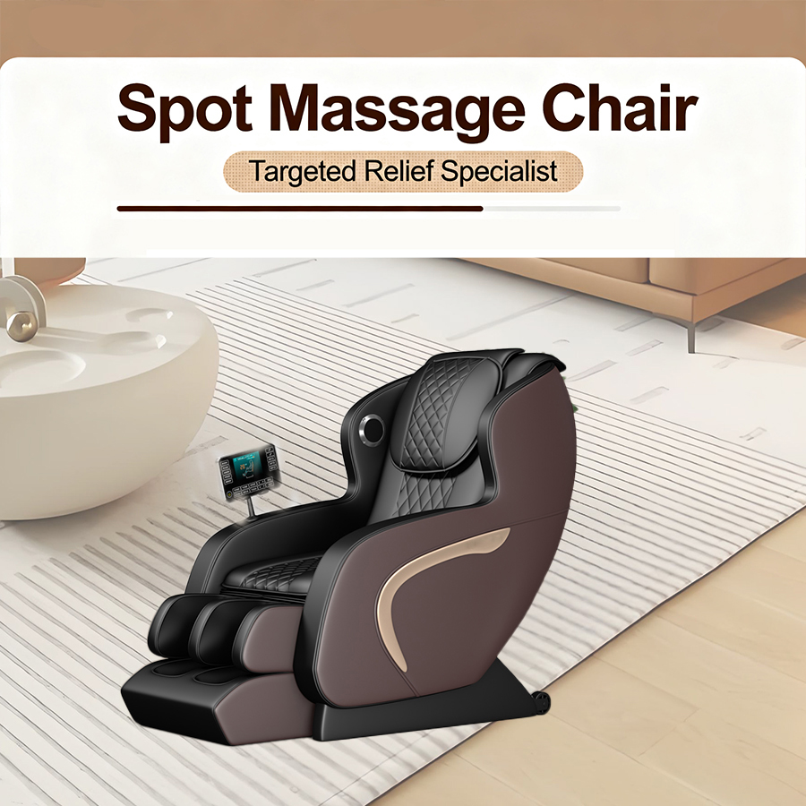 JMA0014 luxury full body home massage chair displayed in cozy home environment