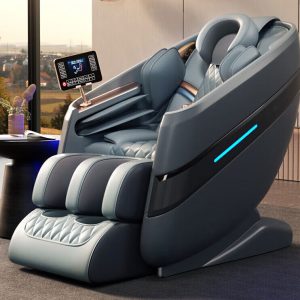 Jiama JMA0008 budget home massage chair grey leather stable quality China factory 2025