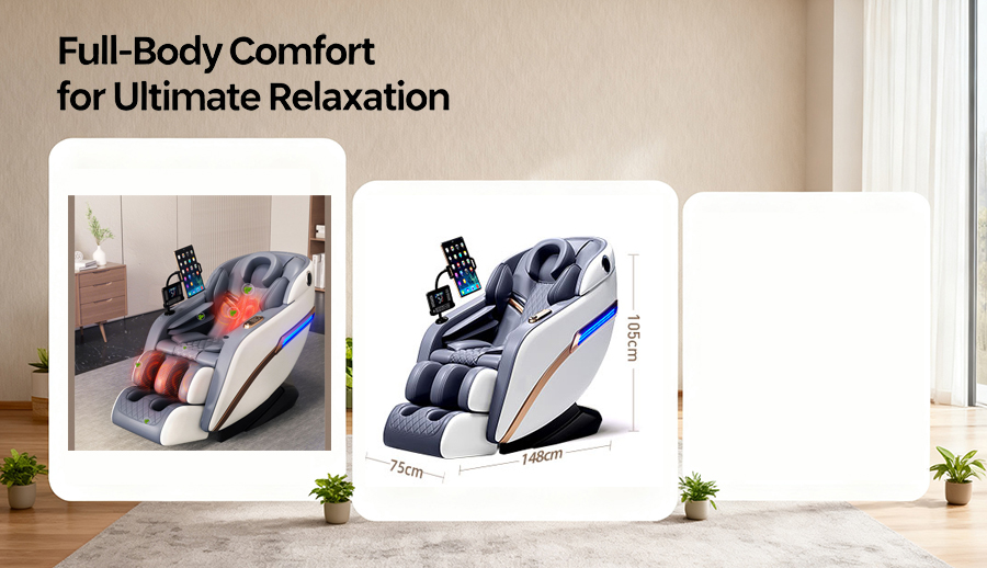 Jiama JMA0009 home massage chair automatic leg extension function real shot